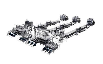 Catodo de bateria Material Linha de Produção Automática