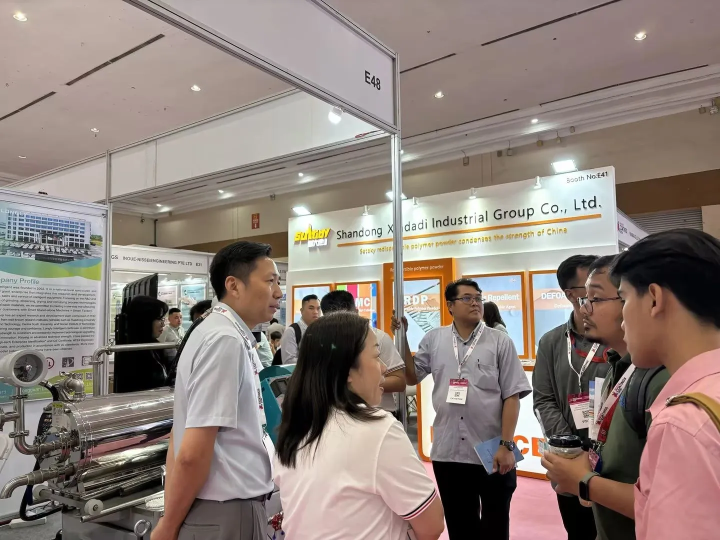 LONGLY Group no 2024 Asia Pacific Coatings Show